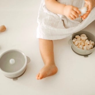 5-min Baby Suction Bowl - Meadow