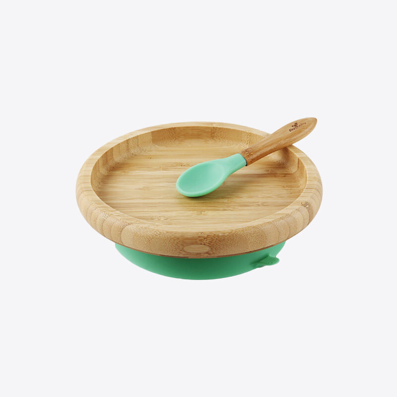 Bamboo Suction Classic Plate + Spoon Explore popular Camping & Hiking categories https://mondohiking.com