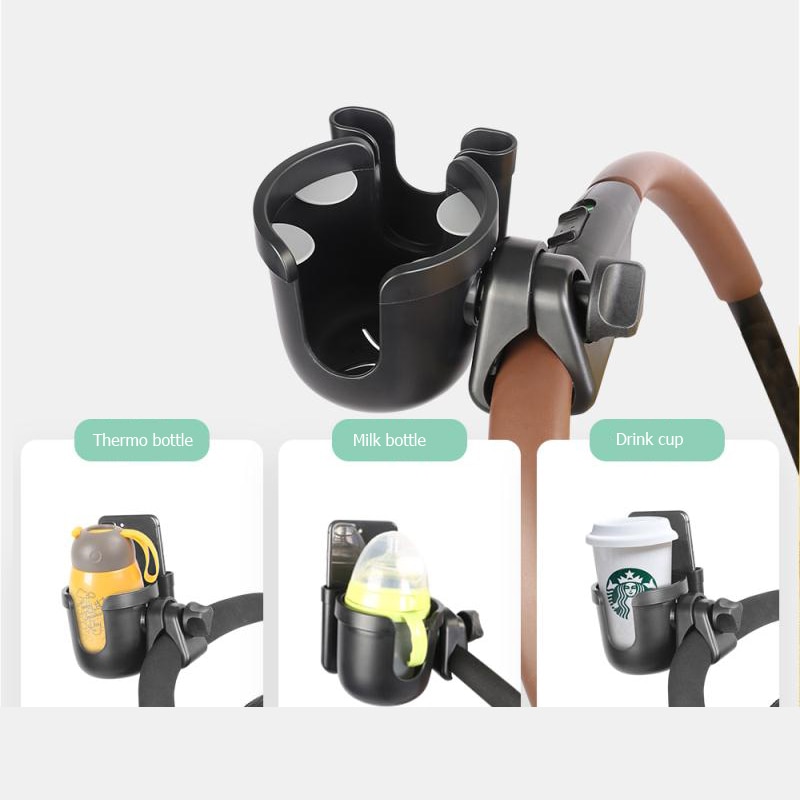 Cup and Phone Holder for Stroller Explore popular Camping & Hiking categories https://mondohiking.com 3