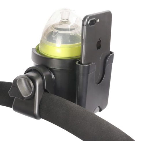 Cup and Phone Holder for Stroller