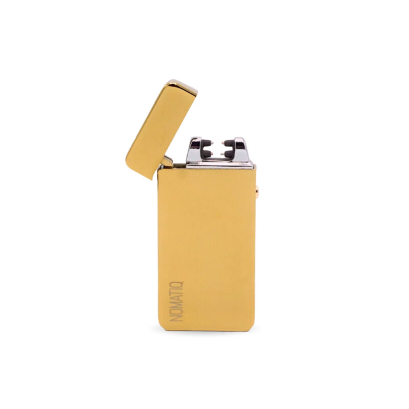 Golden Dual Arc Electric Lighter Explore popular Camping & Hiking categories https://mondohiking.com 2