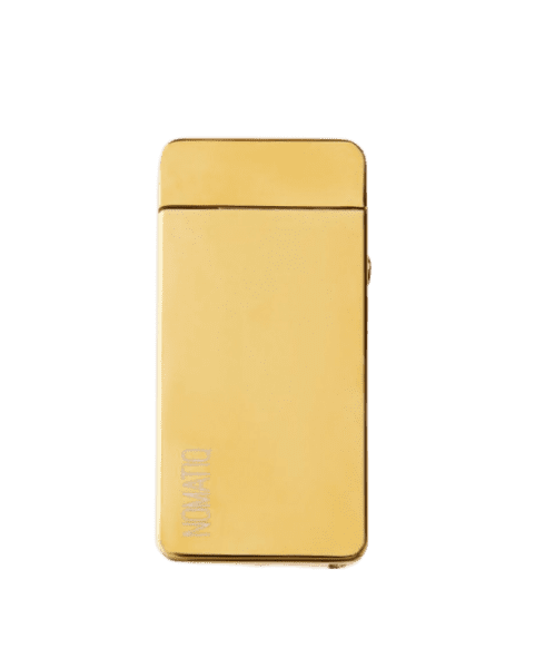 Golden Dual Arc Electric Lighter