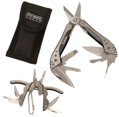 Scissors & Pliers Multi Tool Keychain