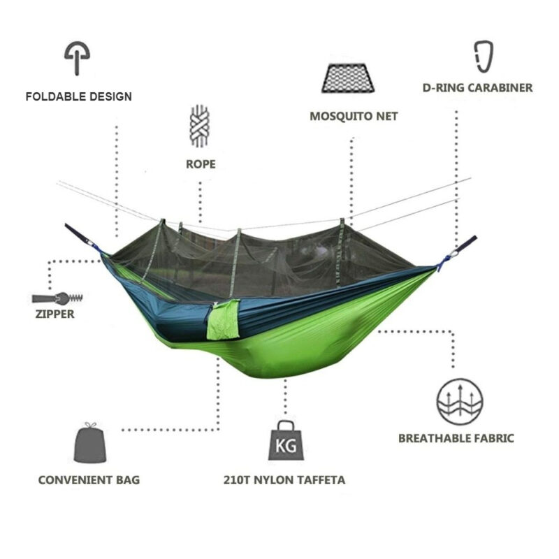 Hammock With Mosquito Net Explore popular Camping & Hiking categories https://mondohiking.com 4