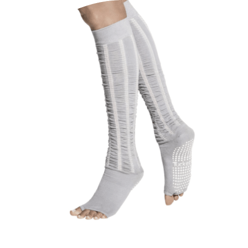 Knee High Socks In Grey