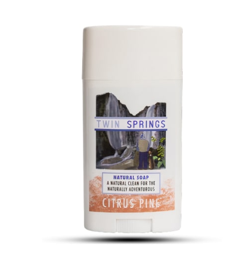 Citrus Pine Travel Soap Stick