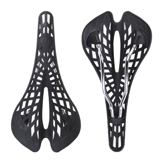 Bike Seat with Built-In Saddle Suspension