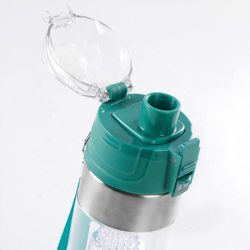 Sky Blue Plastic Water Bottle Explore popular Camping & Hiking categories https://mondohiking.com 3