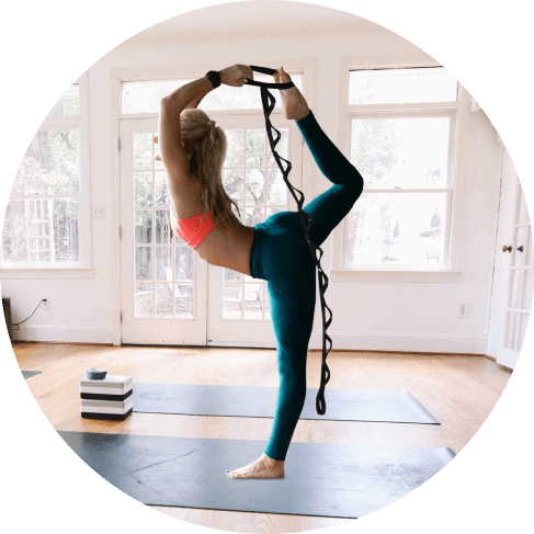 Yoga Pilates Stretching Strap