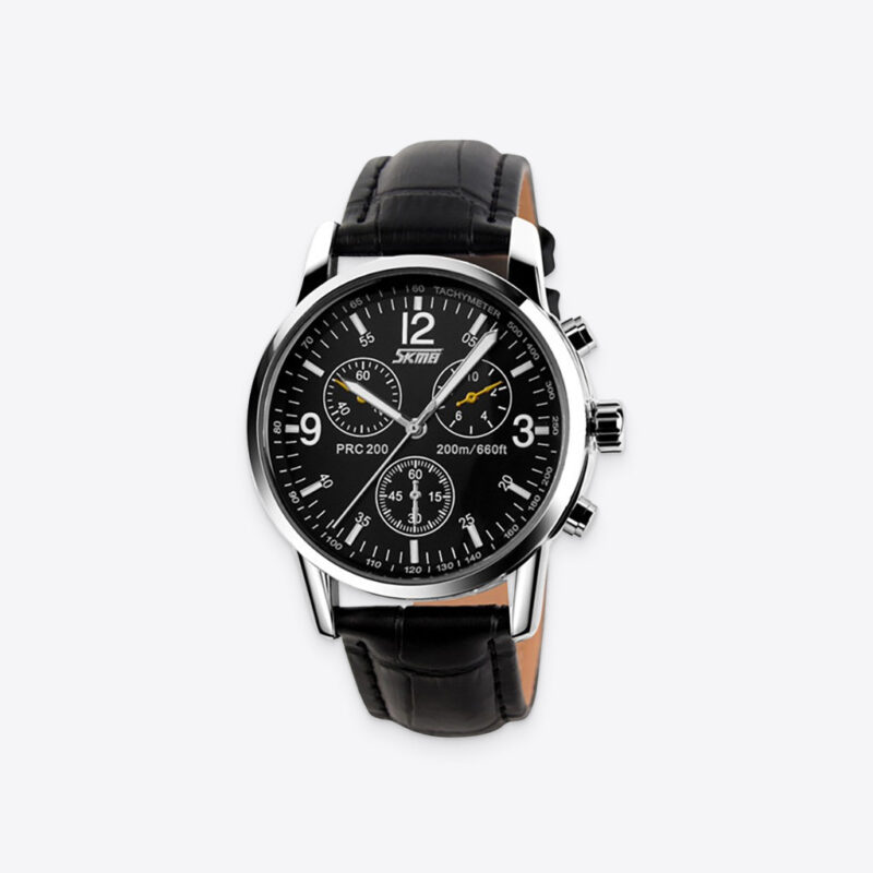 Casual Mens Black Leather Watch Explore popular Camping & Hiking categories https://mondohiking.com
