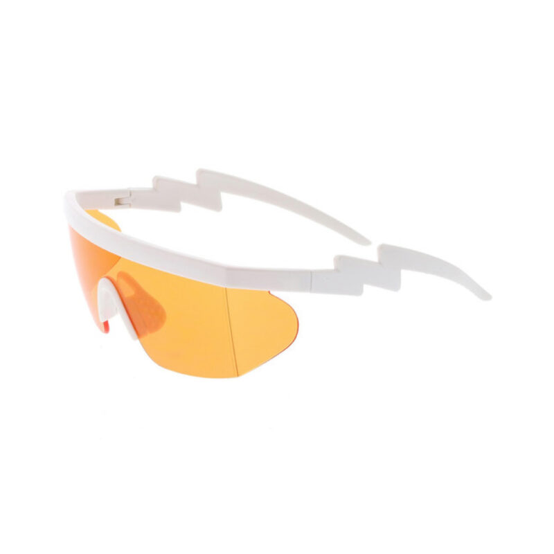 Orange & White Shield Sunglasses Explore popular Camping & Hiking categories https://mondohiking.com 4