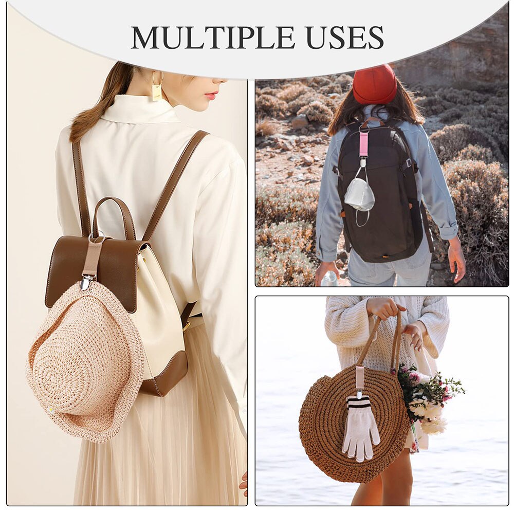 Elastic-Hat-Clip-on-Bag-Hat-Holder-for-Travel-Hat-Keeper-Clip-Outdoor-Camping-Hiking-Multifunctional-4