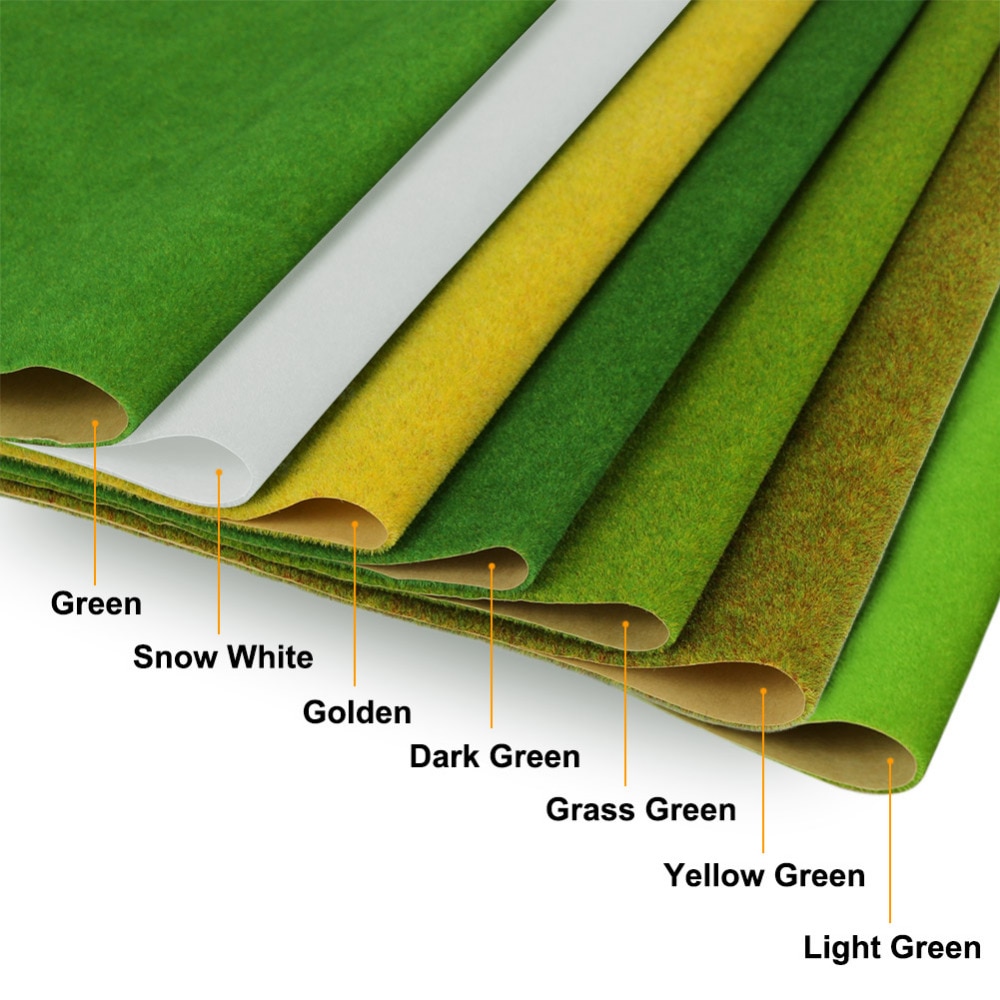 Evemodel-0-4mX1m-Grass-Mat-Model-Green-Artificial-Lawns-Turf-Carpets-for-Architectural-Model-Scenery-Train-1
