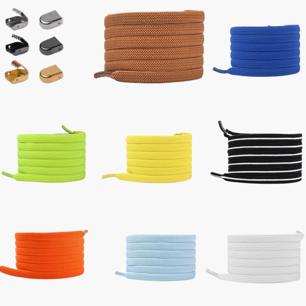 No-Tie-Flat-Hiking-Running-Shoe-Lace-Elastic-Shoelaces-Outdoor-Leisure-Sneakers-Quick-Safety-Flat-Shoelace-15