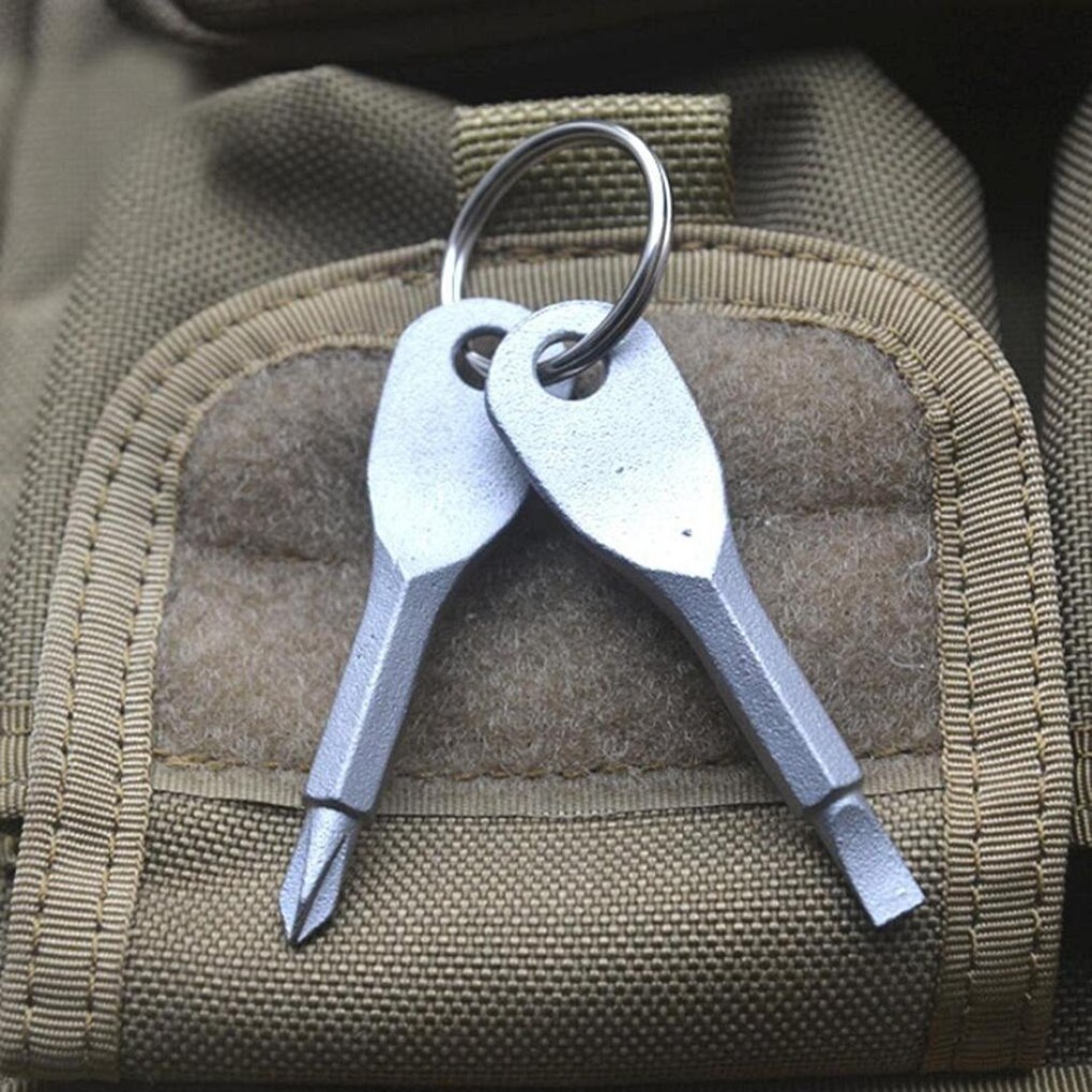 Portable-Phillips-Slotted-Screwdriver-Key-Ring-keyring-Hike-Outdoor-Multi-Mini-Pocket-Repair-Tool-Gadget-Camping-4