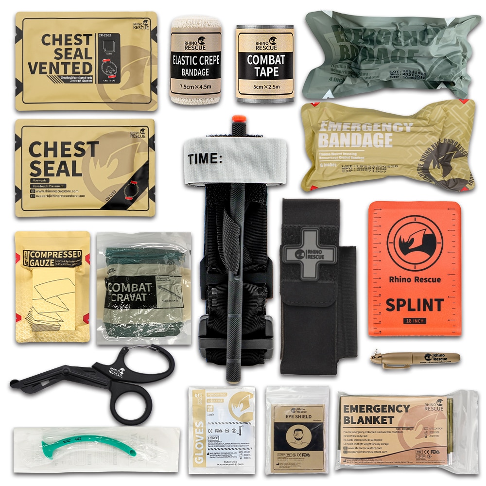 RHINO-RESCUE-Tactical-Trauma-Kit-To-Configure-Survival-Kit-Outdoor-Emergency-First-Aid-Kit-For-Camping