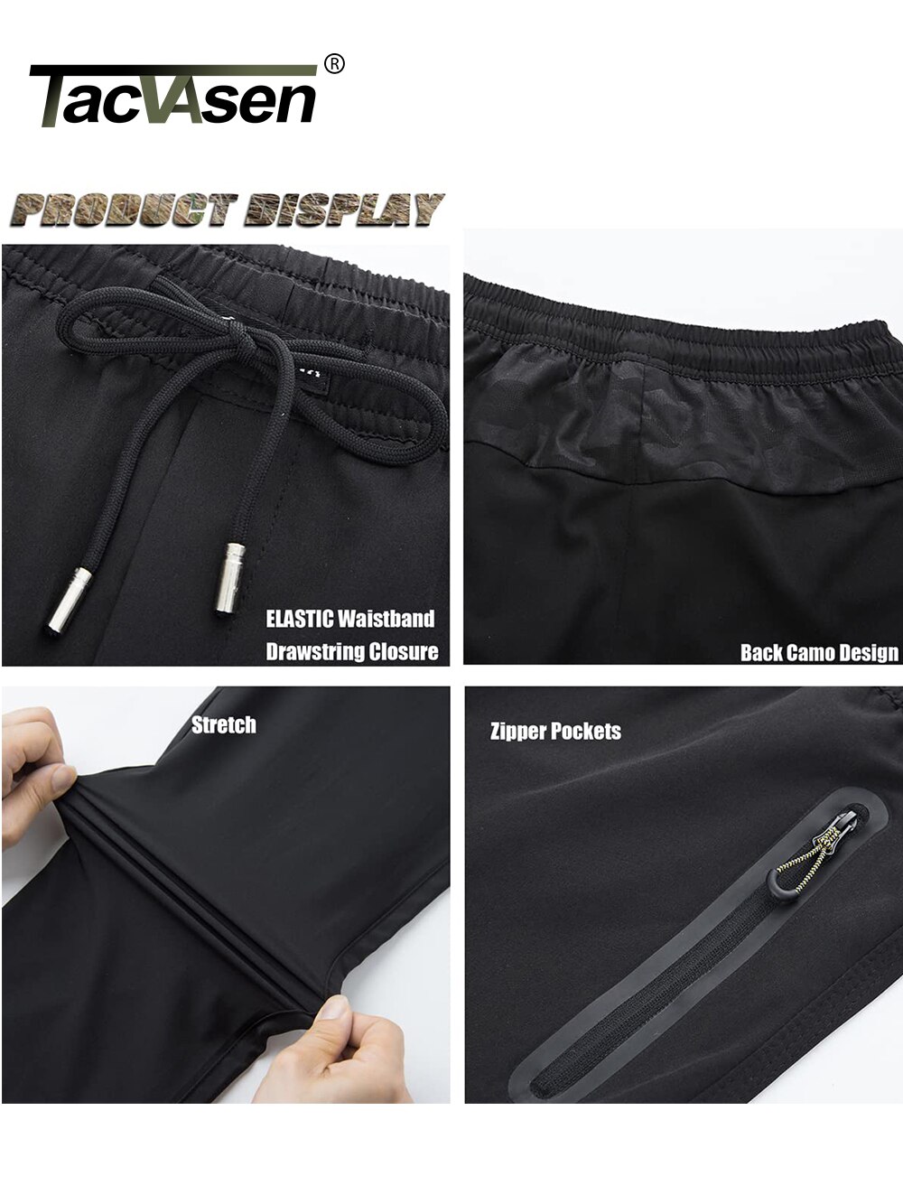 TACVASEN-Summer-Quick-Dry-Joggers-Hiking-Pants-Mens-Lightweight-Casual-Running-Pants-Drawstring-Fitness-Sports-Gym-2