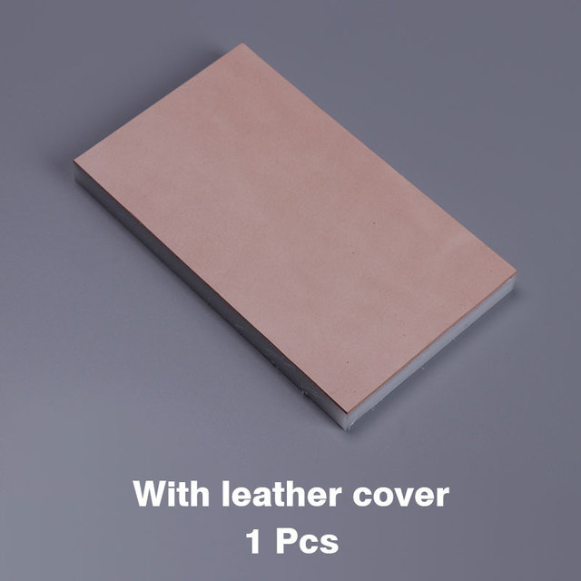 With Leather Cover